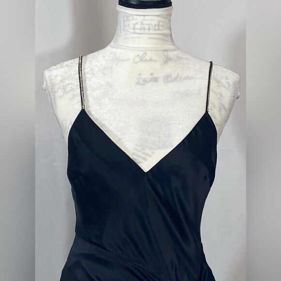 Cinq A Sept Kalena Silk Embellished Midi Dress size 2 - Picture 5 of 15